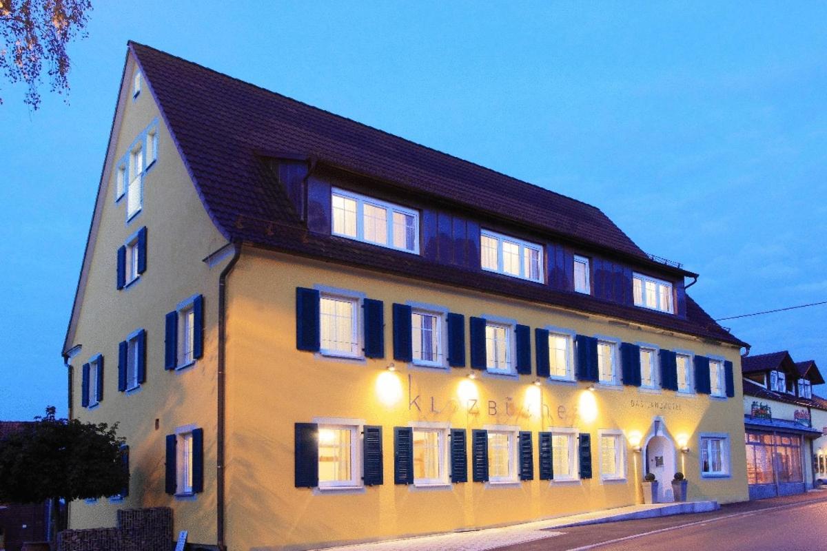 Klozbuecher - Das Landhotel Эльванген Экстерьер фото